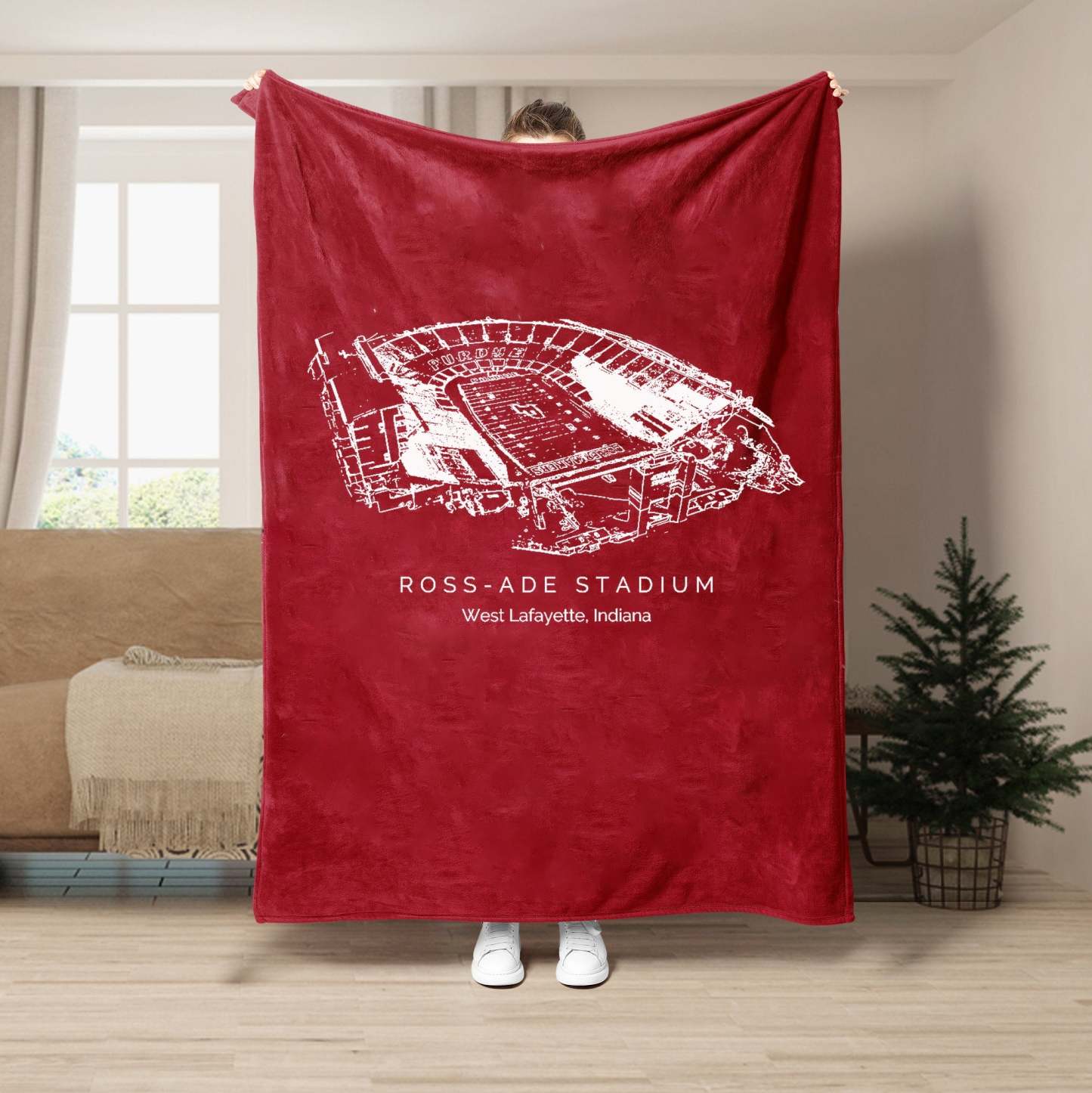 Ross–Ade Stadium - College Football Blanket