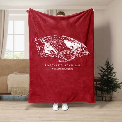 Ross–Ade Stadium - College Football Blanket