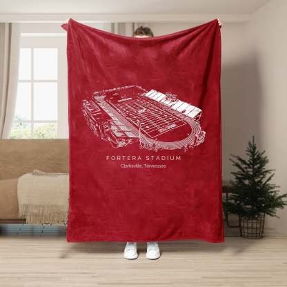 Fortera Stadium - College Football Blanket