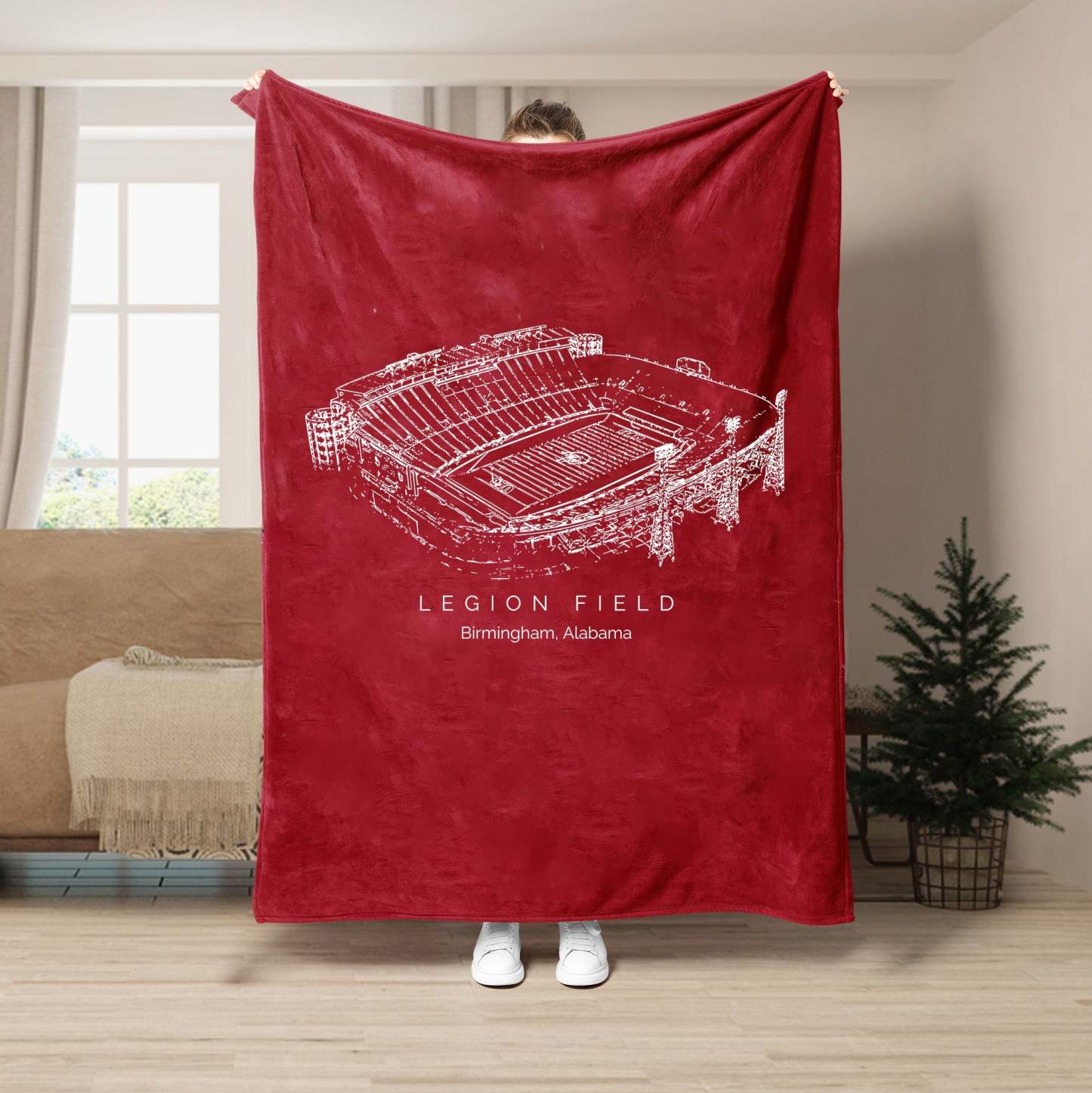 Legion Field Stadium  - College Football Blanket
