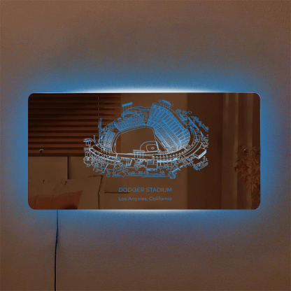 Dodger Stadium Mirror Light