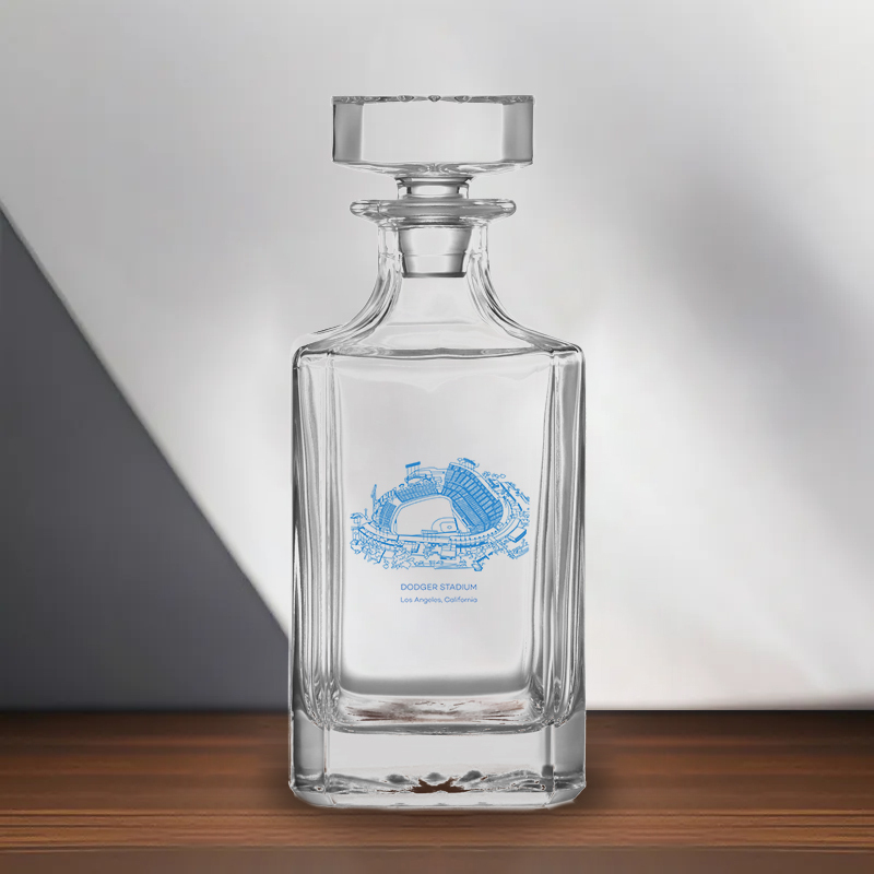 Dodger Stadium Whiskey Bottle-Perfect Gifts for Baseball Fans