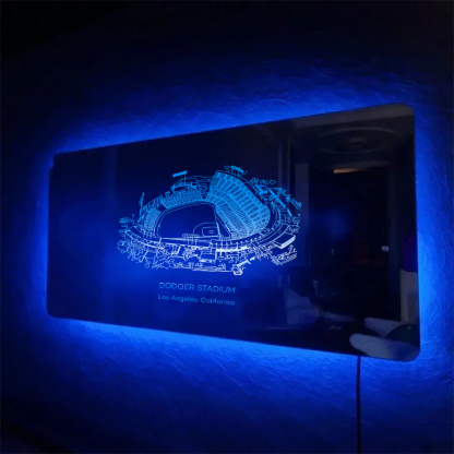 Dodger Stadium Mirror Light