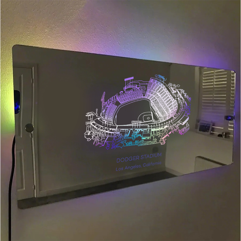 Dodger Stadium Mirror Light