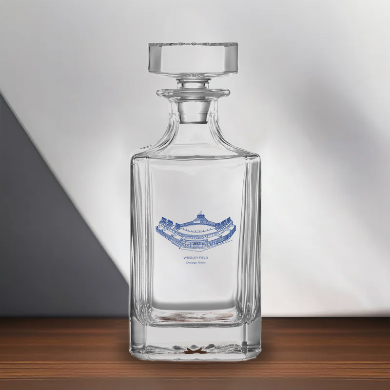 Wrigley Field Whiskey Bottle-Perfect Gifts for Baseball Fans