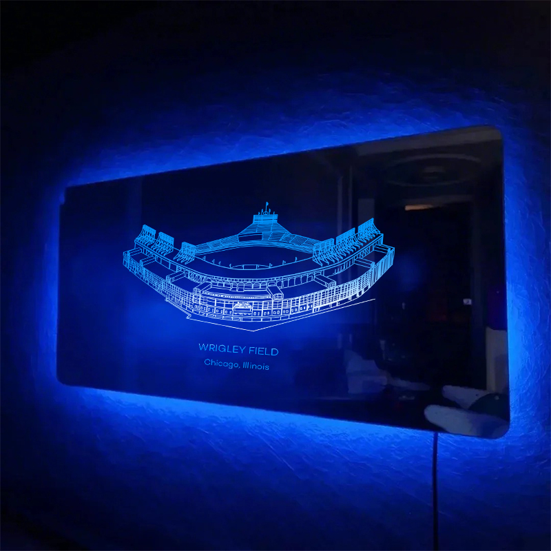 Wrigley Field Mirror Light