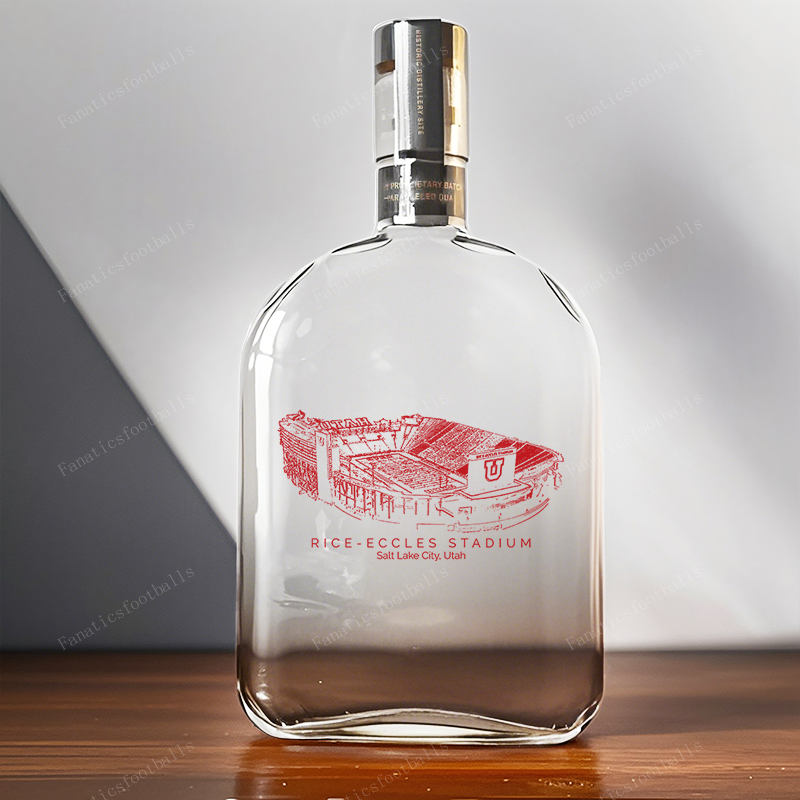 Rice-Eccles Stadium - Utah Utes Whiskey Bottles