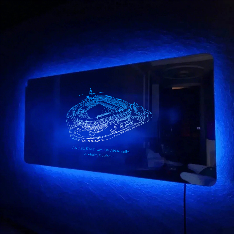 Angel Stadium of Anaheim Mirror Light