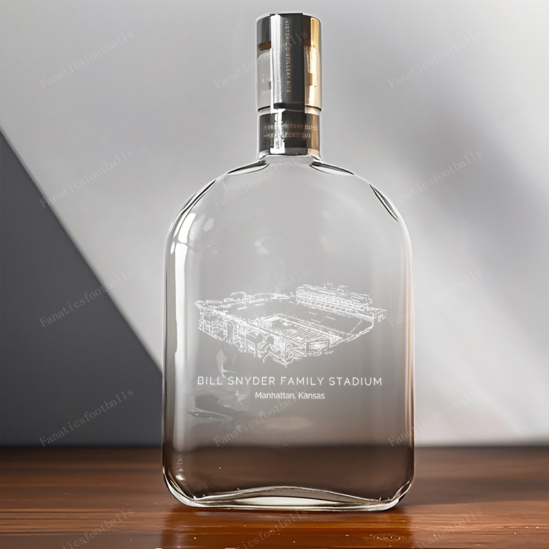 Bill Snyder Family Stadium - Kansas State Wildcats Whiskey Bottles