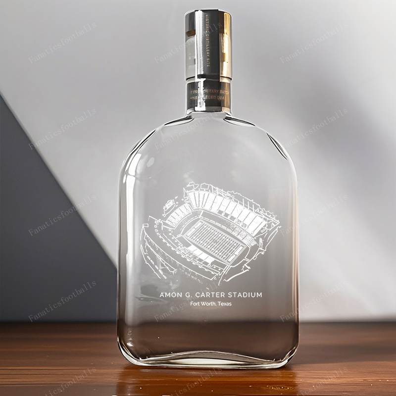 Amon G. Carter Stadium- TCU Horned Frogs Whiskey Bottles