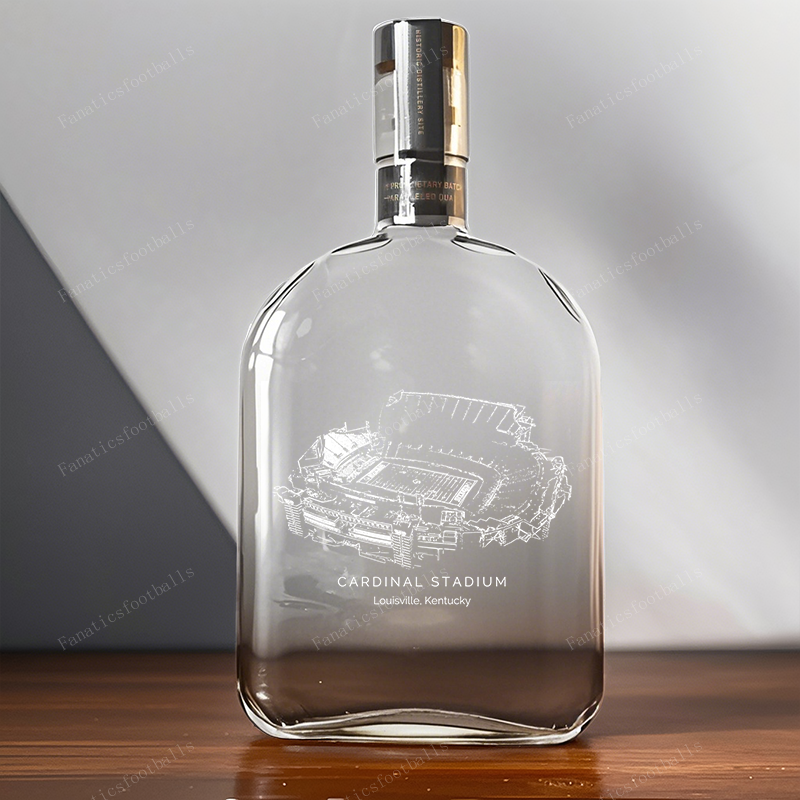 Cardinal Stadium- Louisville Cardinals Whiskey Bottles