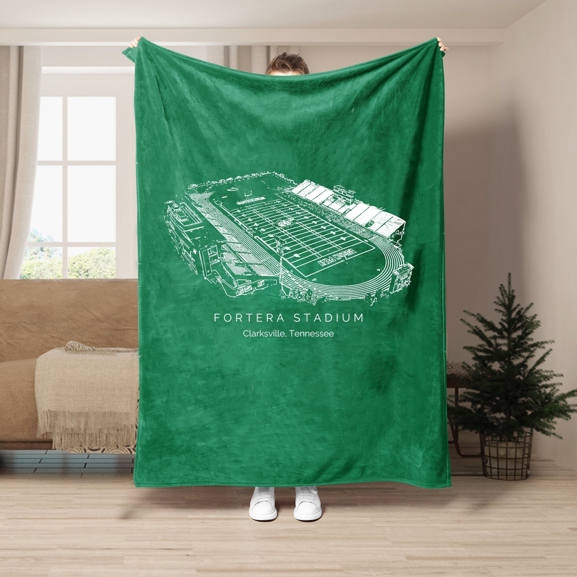 Fortera Stadium - College Football Blanket