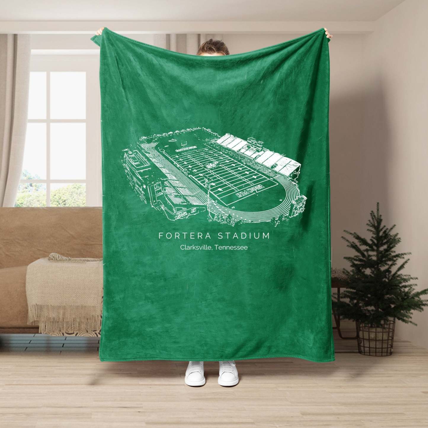 Fortera Stadium - College Football Blanket