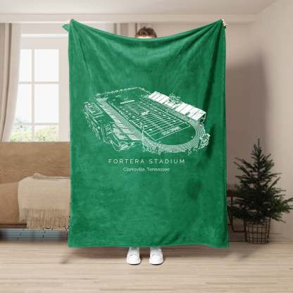 Fortera Stadium - College Football Blanket