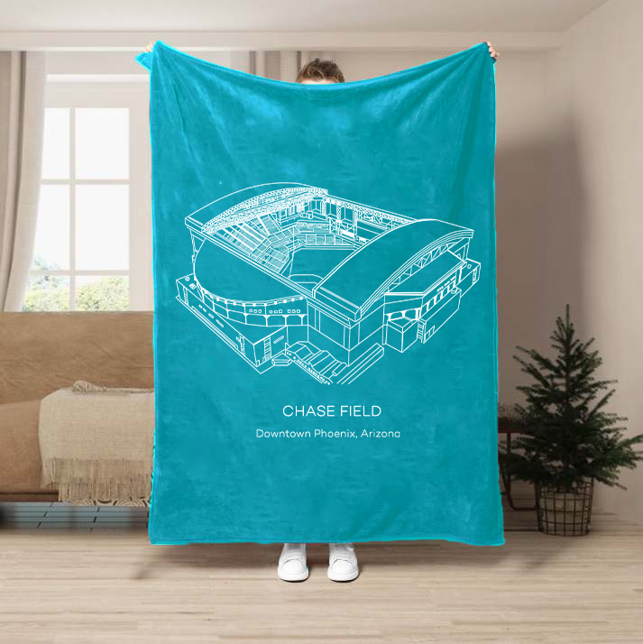Chase Field-Arizona Diamondbacks Baseball Stadium Blanket