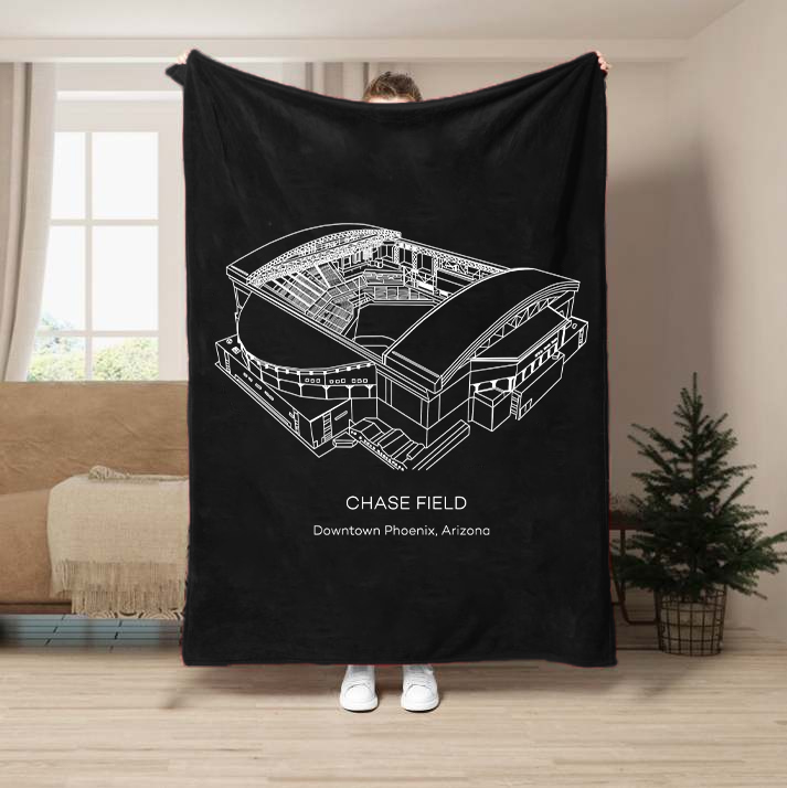 Chase Field-Arizona Diamondbacks Baseball Stadium Blanket