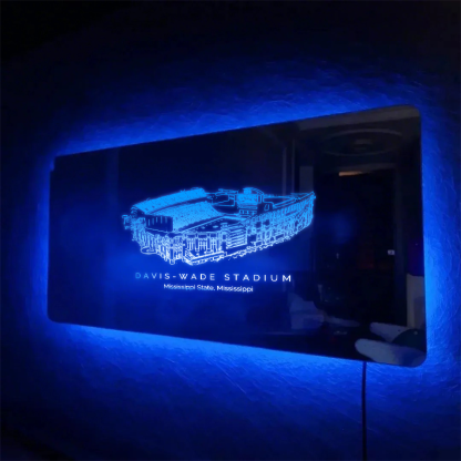 Davis Wade Stadium Mirror Light - Gifts for Sports Lovers