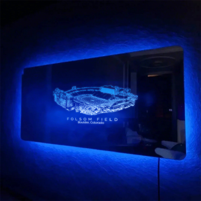 Folsom Field Mirror Light - Gifts for Sports Lovers