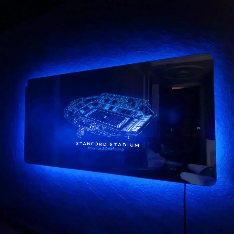 Stanford Stadium Mirror Light - Gifts for Sports Lovers