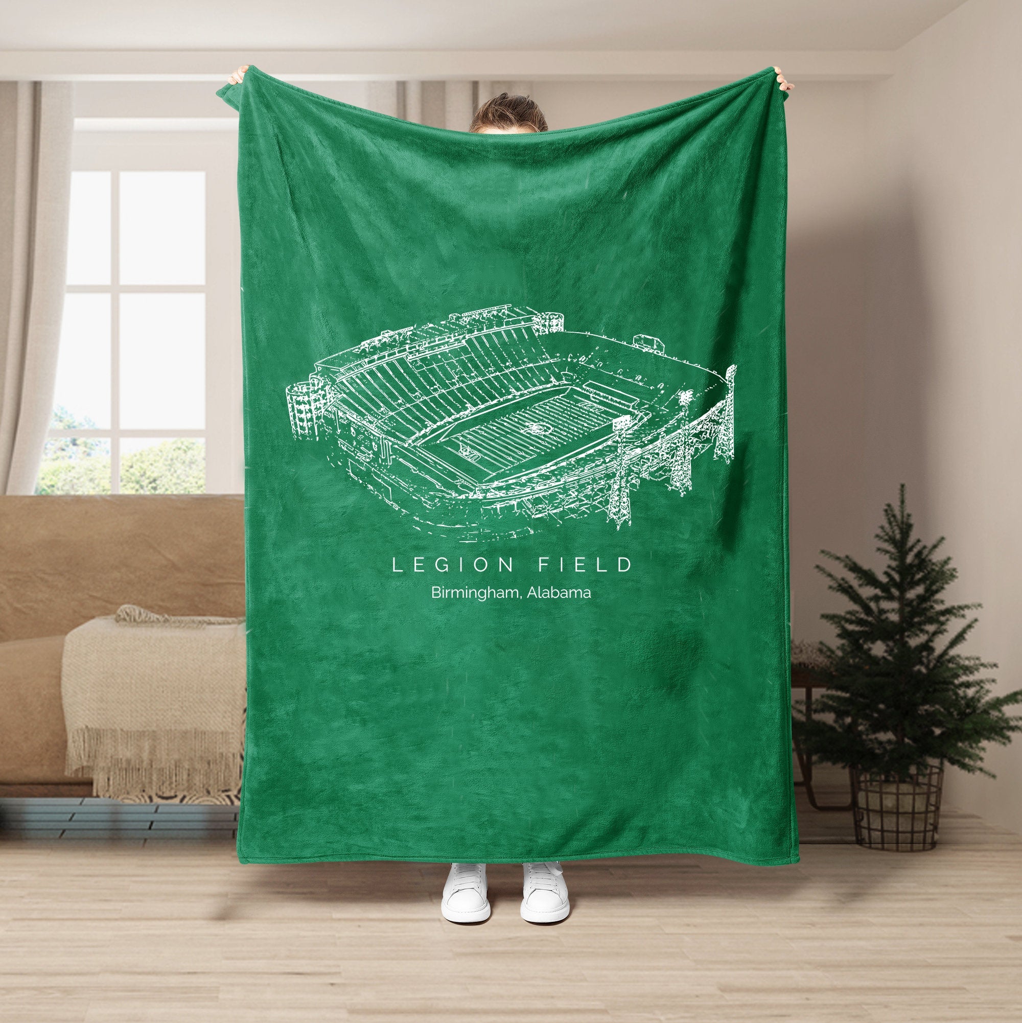 Legion Field Stadium  - College Football Blanket
