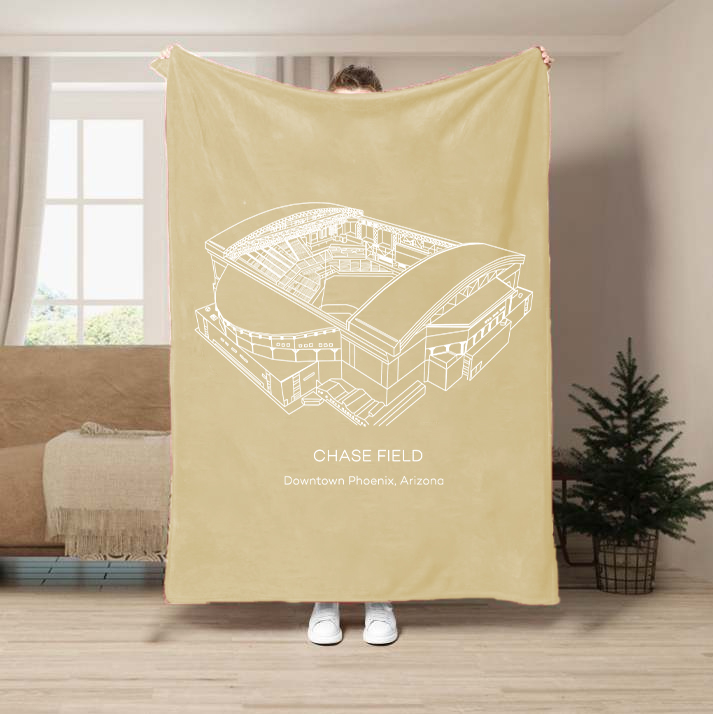 Chase Field-Arizona Diamondbacks Baseball Stadium Blanket