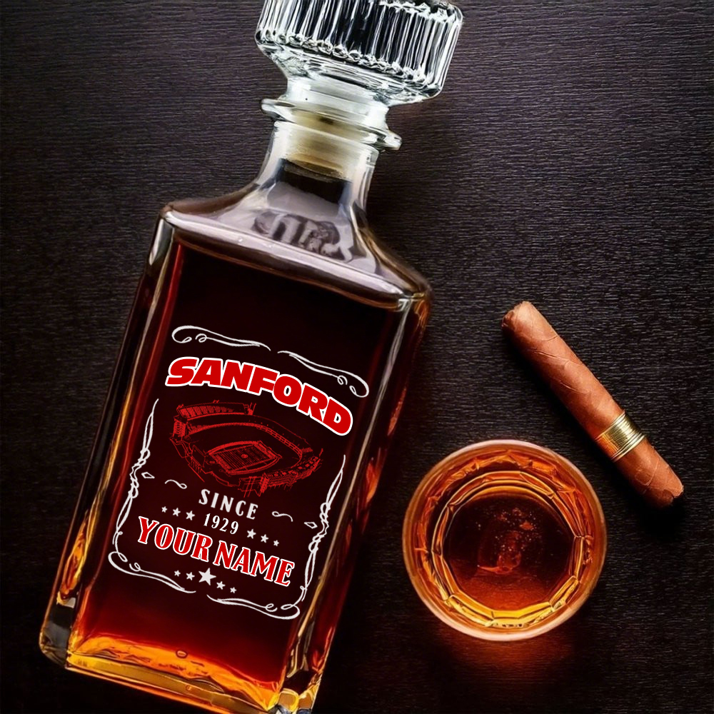 Sanford Stadium-Georgia Bulldogs Football Whiskey Bottle Decanter