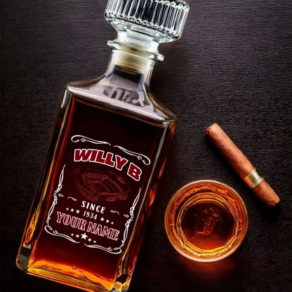 Williams-Brice Stadium-South Carolina Gamecocks Football Whiskey Bottle Decanter