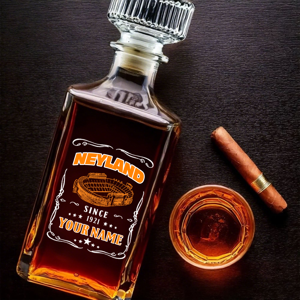Neyland Stadium-Tennessee Volunteers Football Whiskey Bottle Decanter