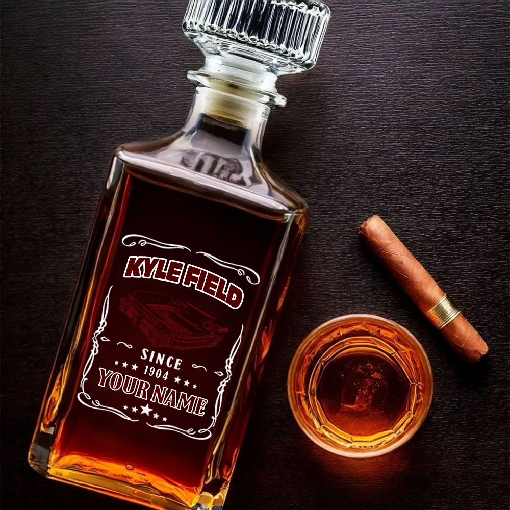 Kyle Field Stadium-Texas A&M Aggies Football Whiskey Bottle Decanter