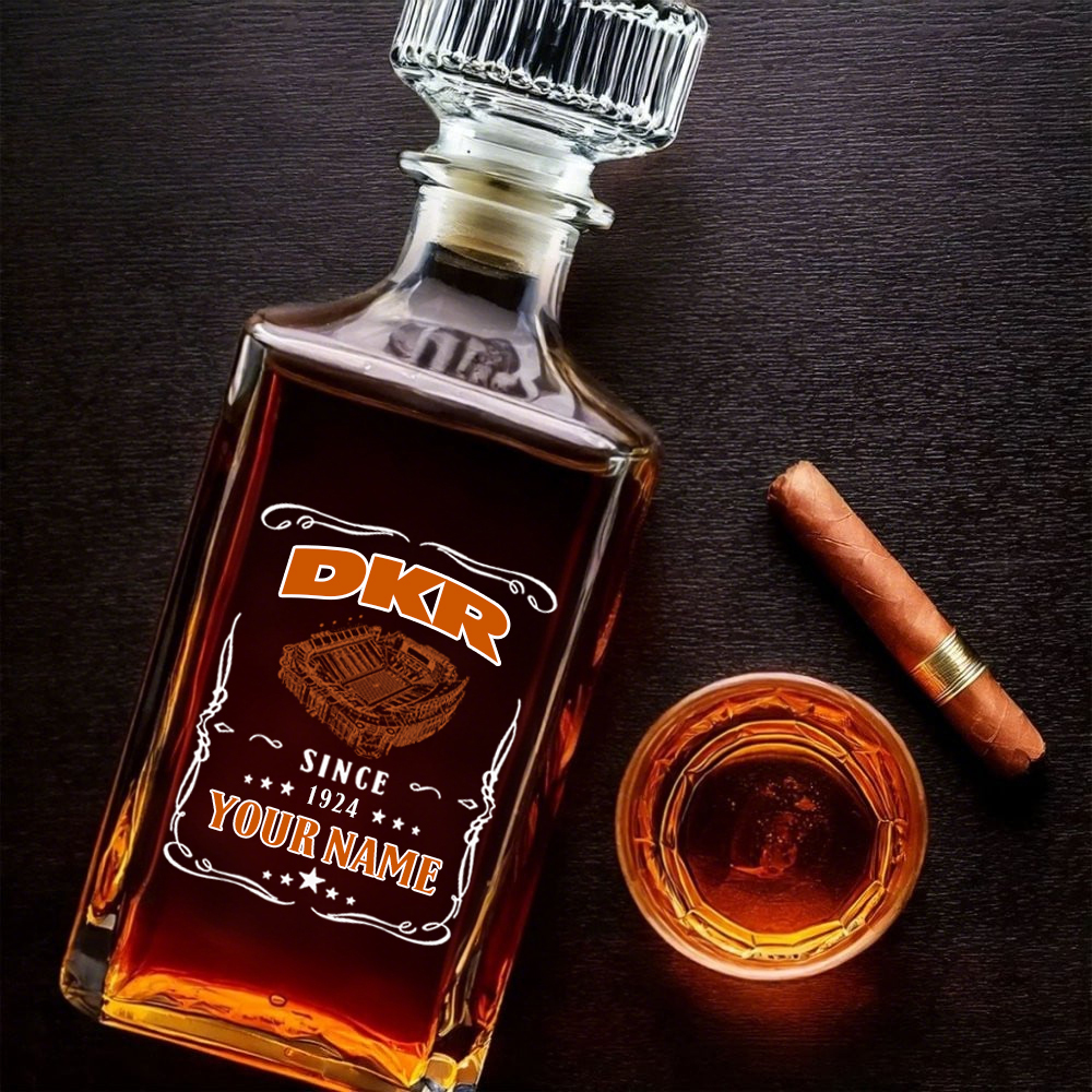 Darrell K Royal-Texas Memorial Stadium-Texas Longhorns Football Whiskey Bottle Decanter