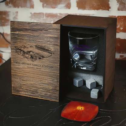 Bill Snyder Family Stadium - Kansas State Wildcats Whiskey Cup Set Ser