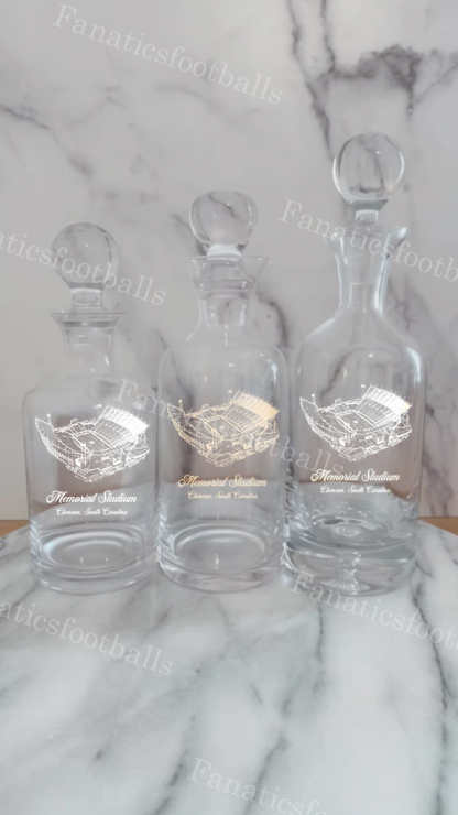 Memorial Stadium (Clemson) Whiskey Bottles-Gifts For Sports Lovers
