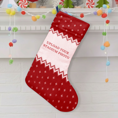 Customized Stadium Christmas Stocking Gift For Family Member - Limited Edition