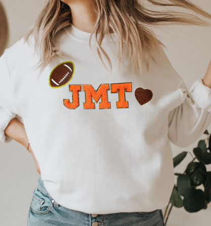 Custom Embroidered Applique Patch Sport Sweatshirt/Hoodie
