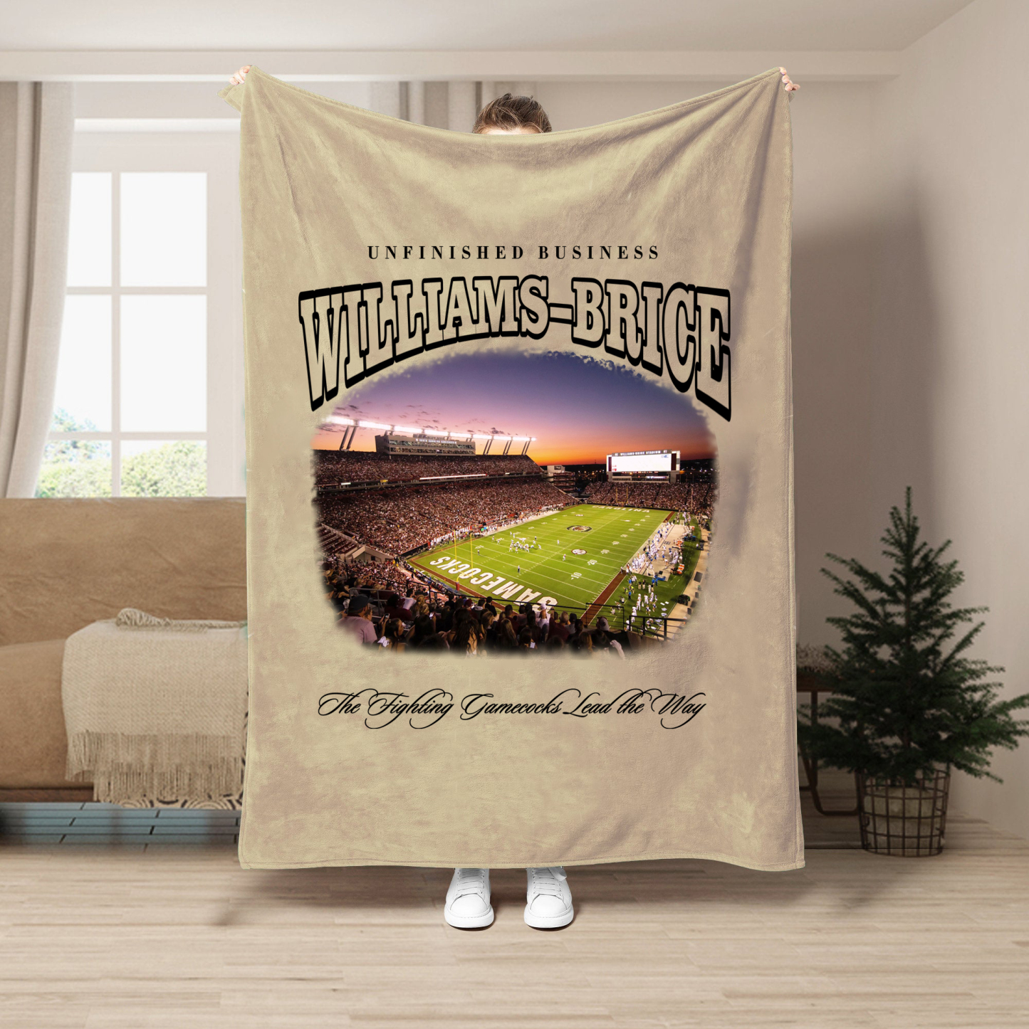 Unfinished Business Blanket-Williams–Brice Stadium