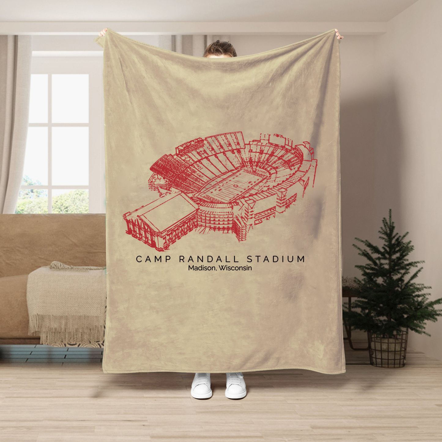 Camp Randall Stadium - Wisconsin Badgers football,College Football Blanket