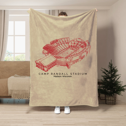 Camp Randall Stadium - Wisconsin Badgers football,College Football Blanket