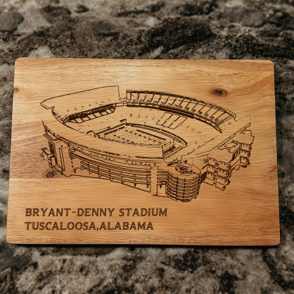 Bryant-Denny Stadium Cutting Board