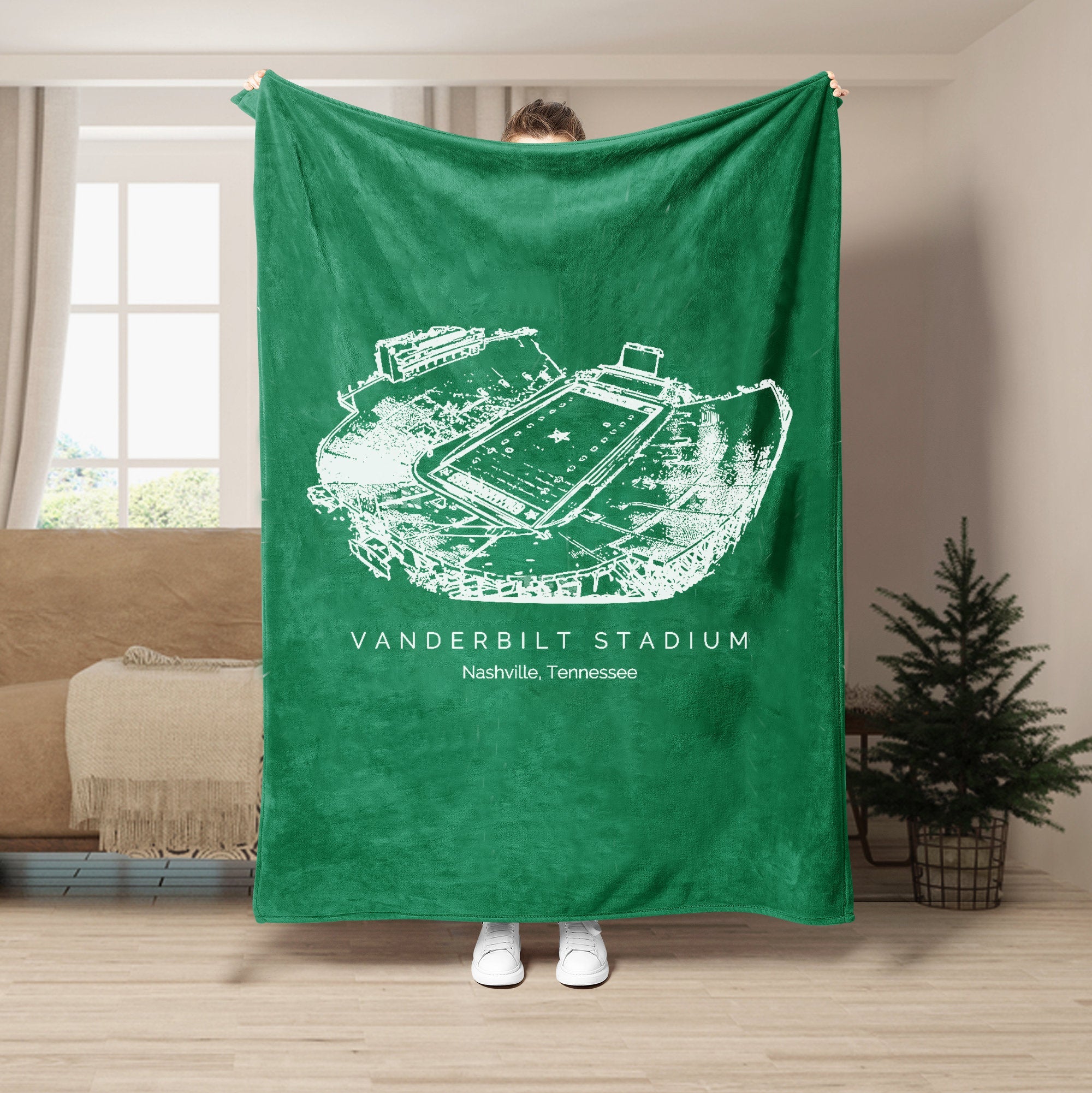 Vanderbilt Stadium - College Football Blanket