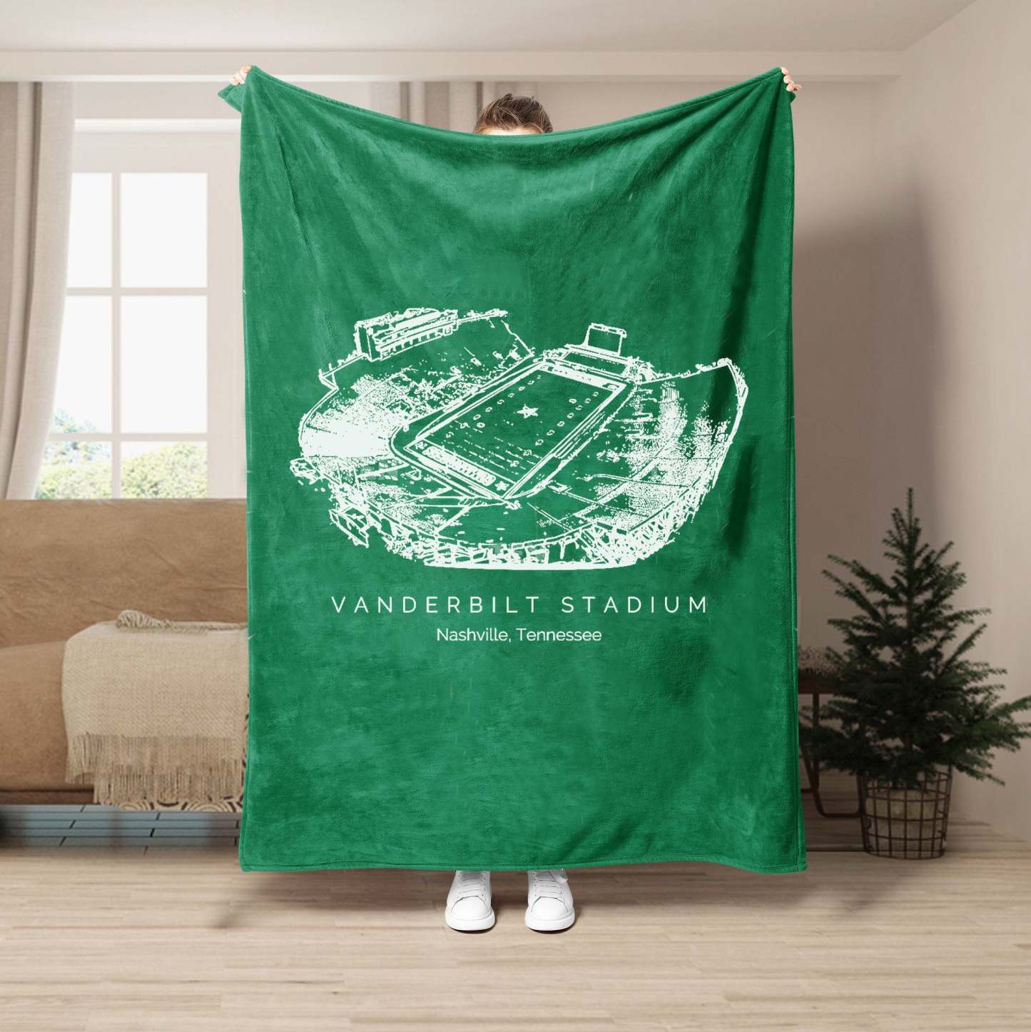Vanderbilt Stadium - College Football Blanket