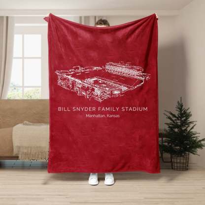 Bill Snyder Family Stadium - College Football Blanket