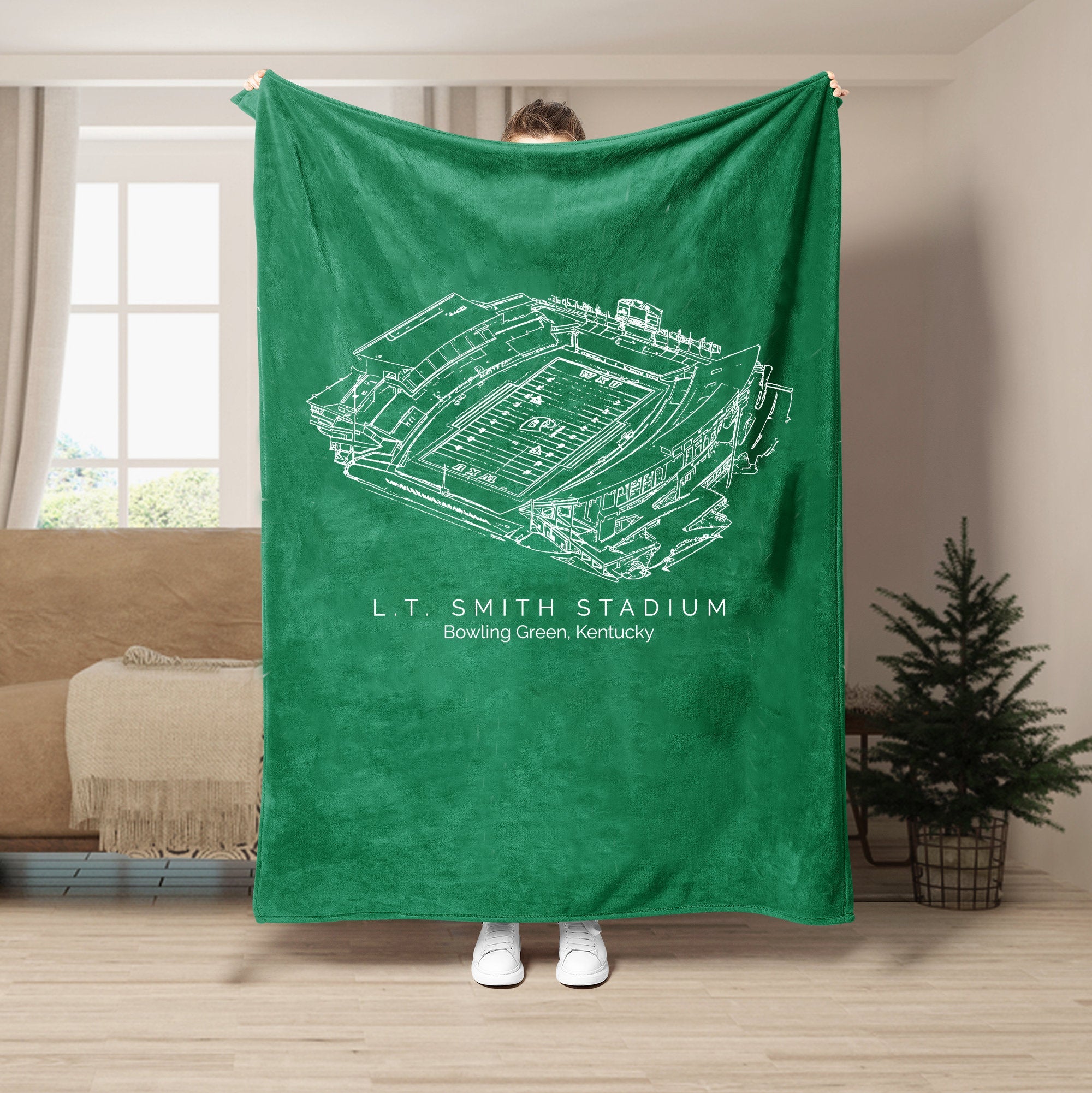 L. T. Smith Stadium - College Football Blanket