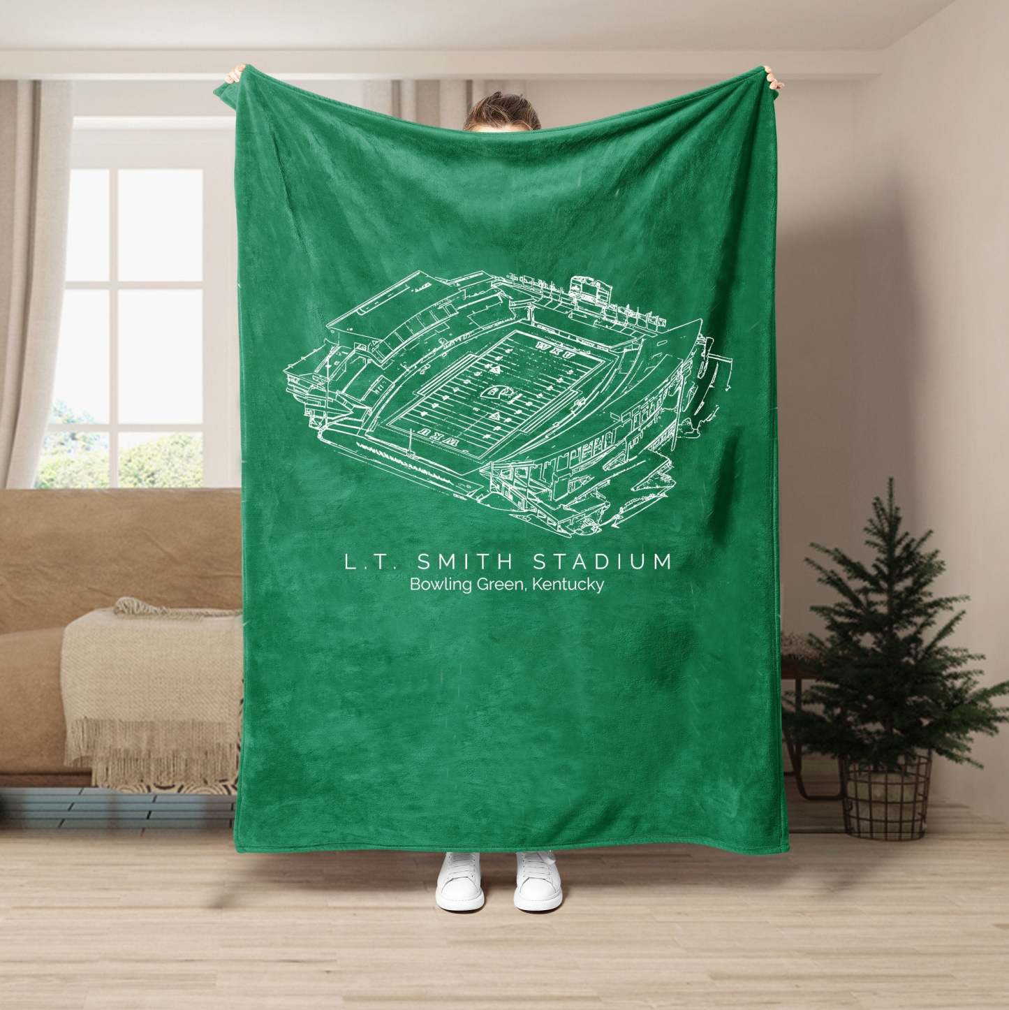 L. T. Smith Stadium - College Football Blanket