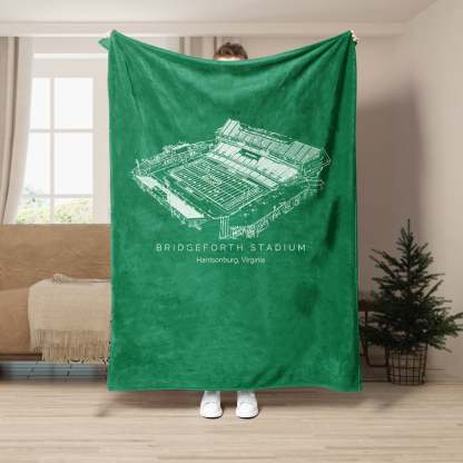 Bridgeforth Stadium - James Madison Dukes football,College Football Blanket
