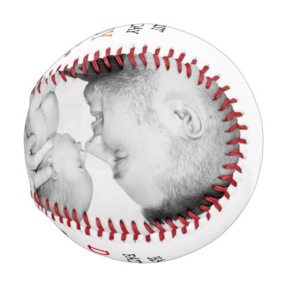 Cute First Father's Day Daddy | Photo Collage Baseball