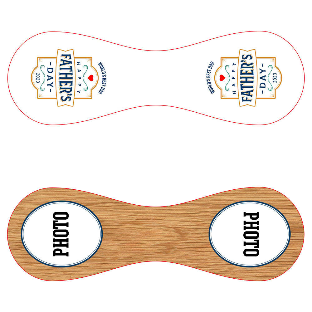 🔥Hot Sale🔥Custom Softball Fathers Day Gift - Vintage