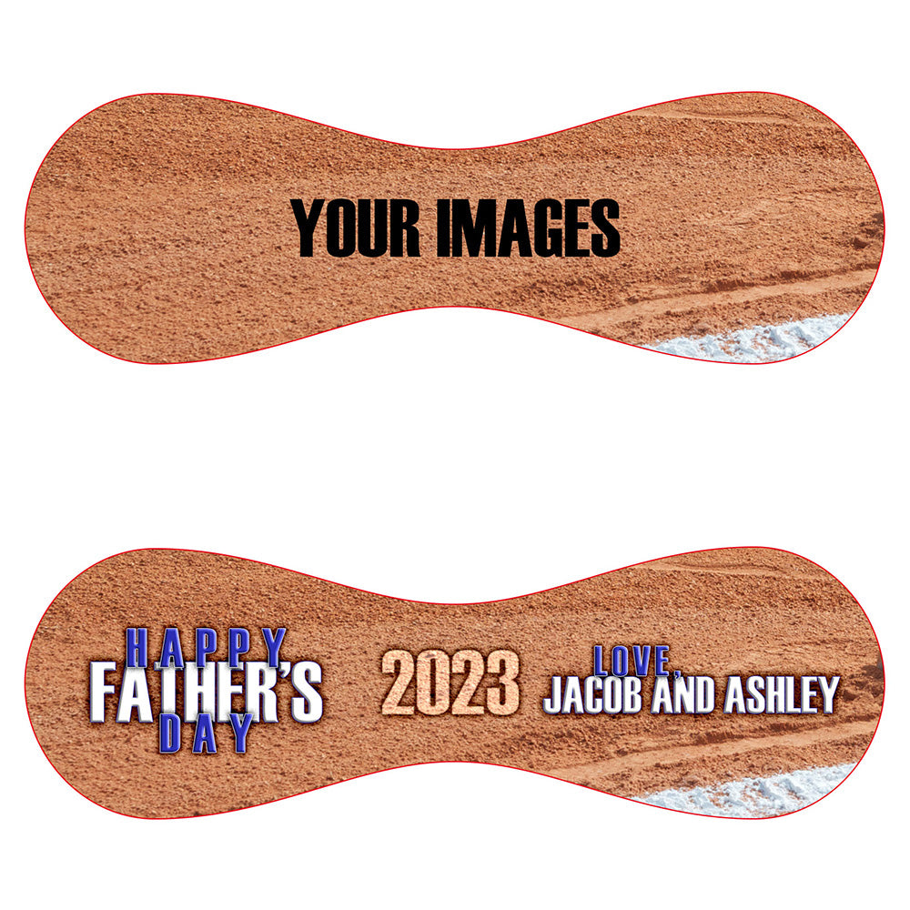 Custom Softball Fathers Day Gift - Dirtball