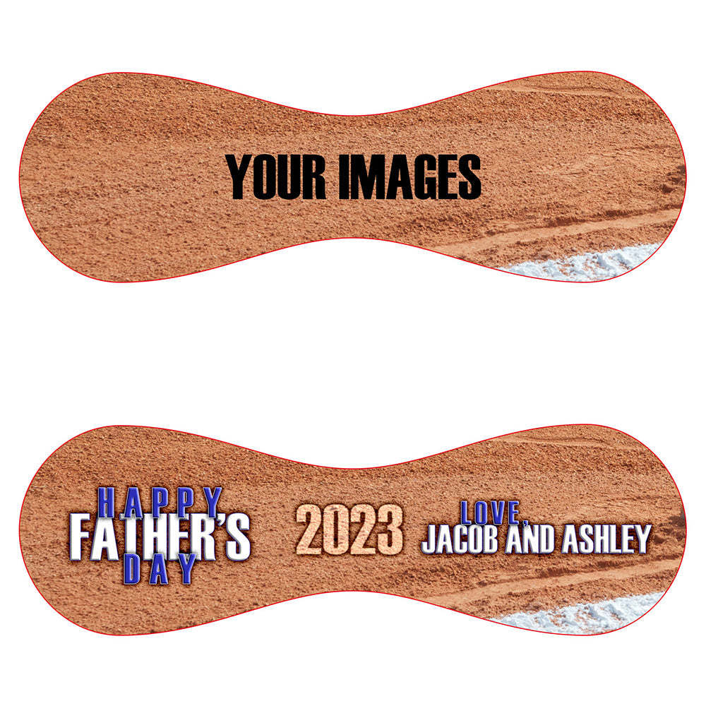 Custom Softball Fathers Day Gift - Dirtball