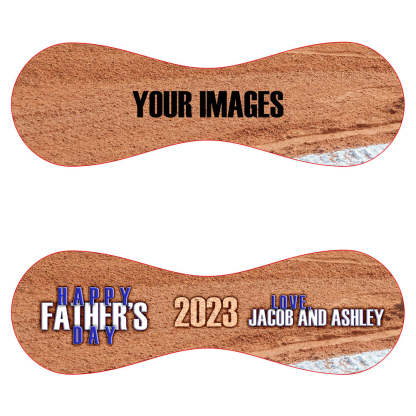 Custom Softball Fathers Day Gift - Dirtball