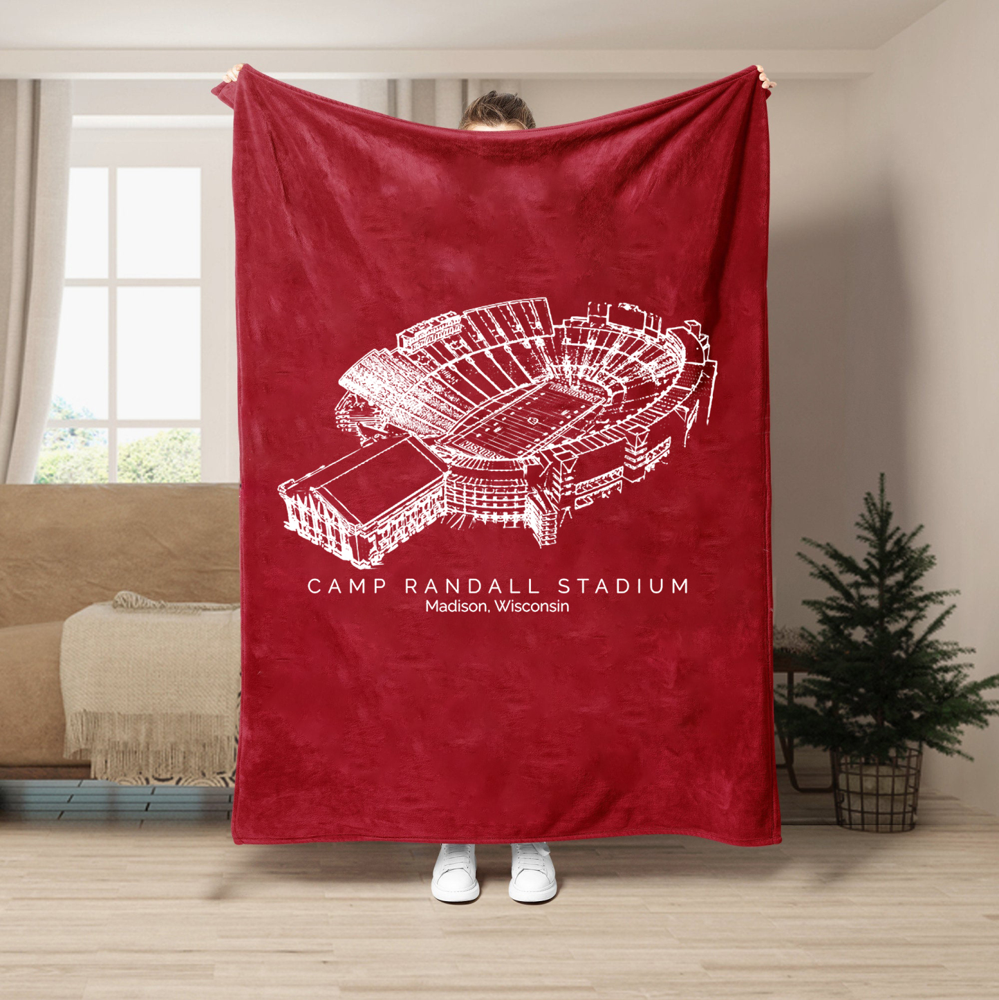 Camp Randall Stadium - Wisconsin Badgers football,College Football Blanket